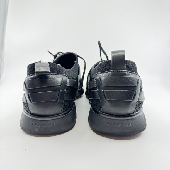 Cole Haan Grandmotion Shoes Men Size 13M Black Woven Sneakers Athletic C28528 - Picture 4 of 11